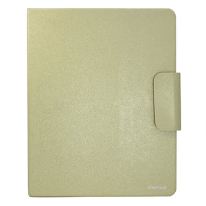 Ring Binder Padfolio with A4 Expanded Document Bag, Business Organizer Portfolio with 4-Ring Binder and Clipboard