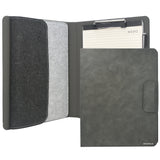 Clipboard Portfolio Case with Dry Erase Surface and Document Pocket, Business Portfolio File Folder Organizer Portfolio Case