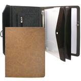 Ring Binder Portfolio Case with Dry Erase Surface and Document Pocket, Business Portfolio File Folder Organizer Portfolio Case