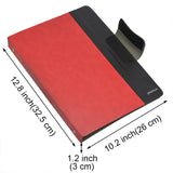 2 Ring Binder Padfolio File Folder, Business and Interview Portfolio with 2-Ring Binder, Clipboard