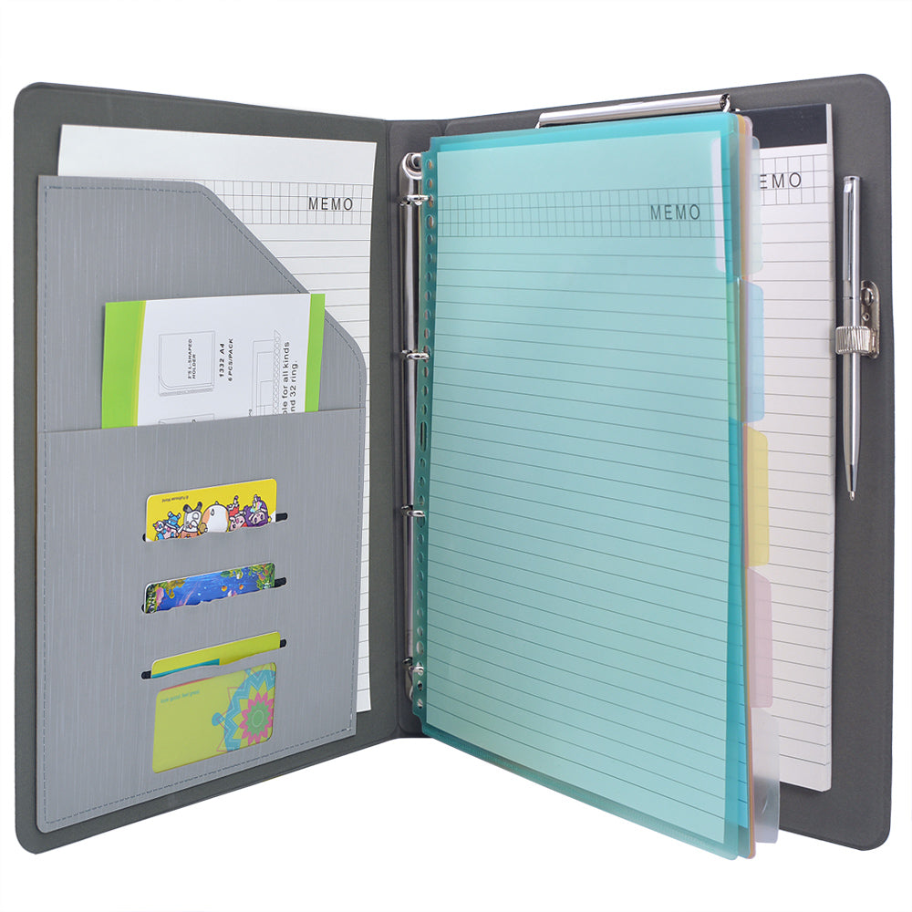 SVS Ring Binder File, 2D A4 Size Tough & Durable A4 Size Ring Binder Box  Board