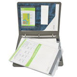 Ring Binder Padfolio with Expanded Document Bag, Organizer Business and Interview Portfolio with 3-Ring Binder
